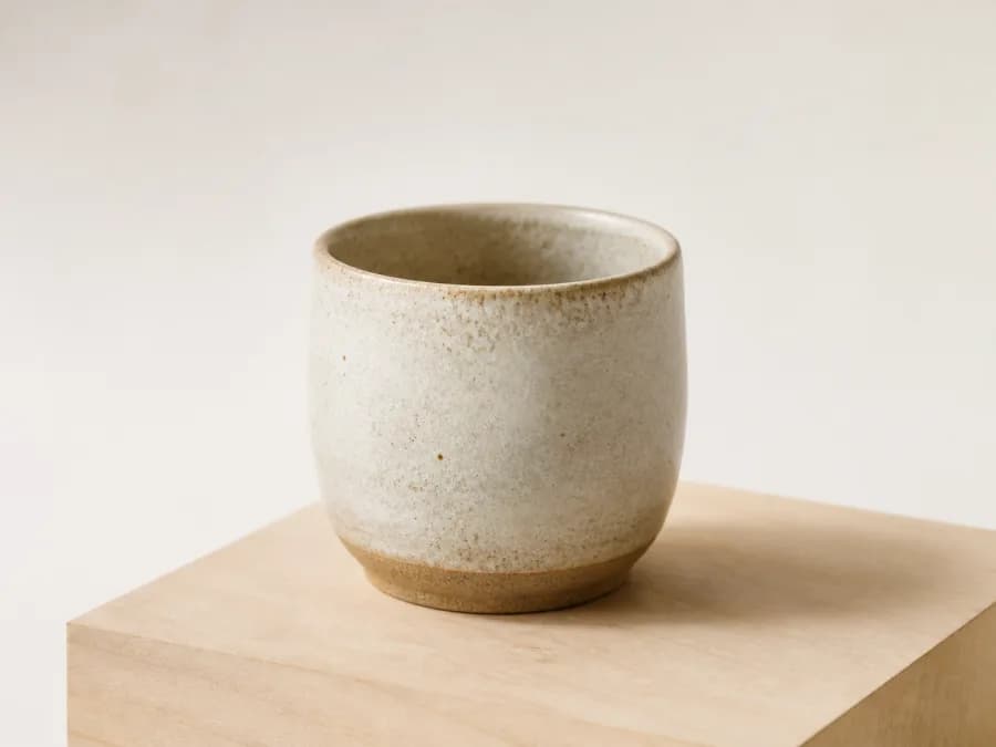 Generated example of a ceramic product photo